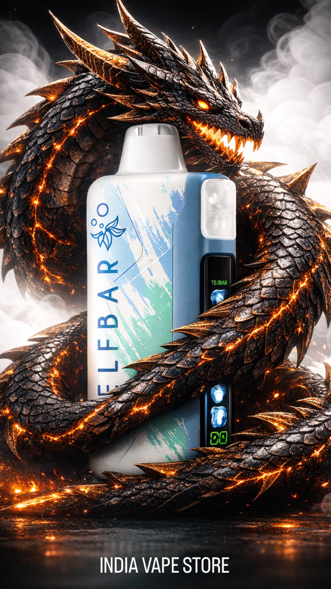 Buy Elfbar Iceking 30000 Puffs Online India | Buy vapes Online India | Rs.  1,999  INDIA VAPE STORE