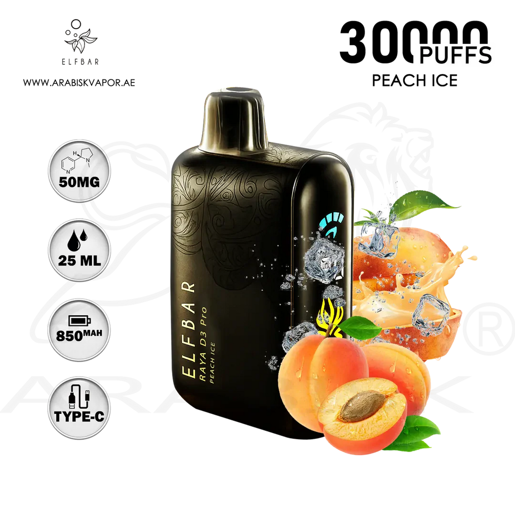 Elfbar RAYA D3 Pro 30000 Puffs Disposable Vape India | Buy vapes online in india | INDIA VAPES STORE