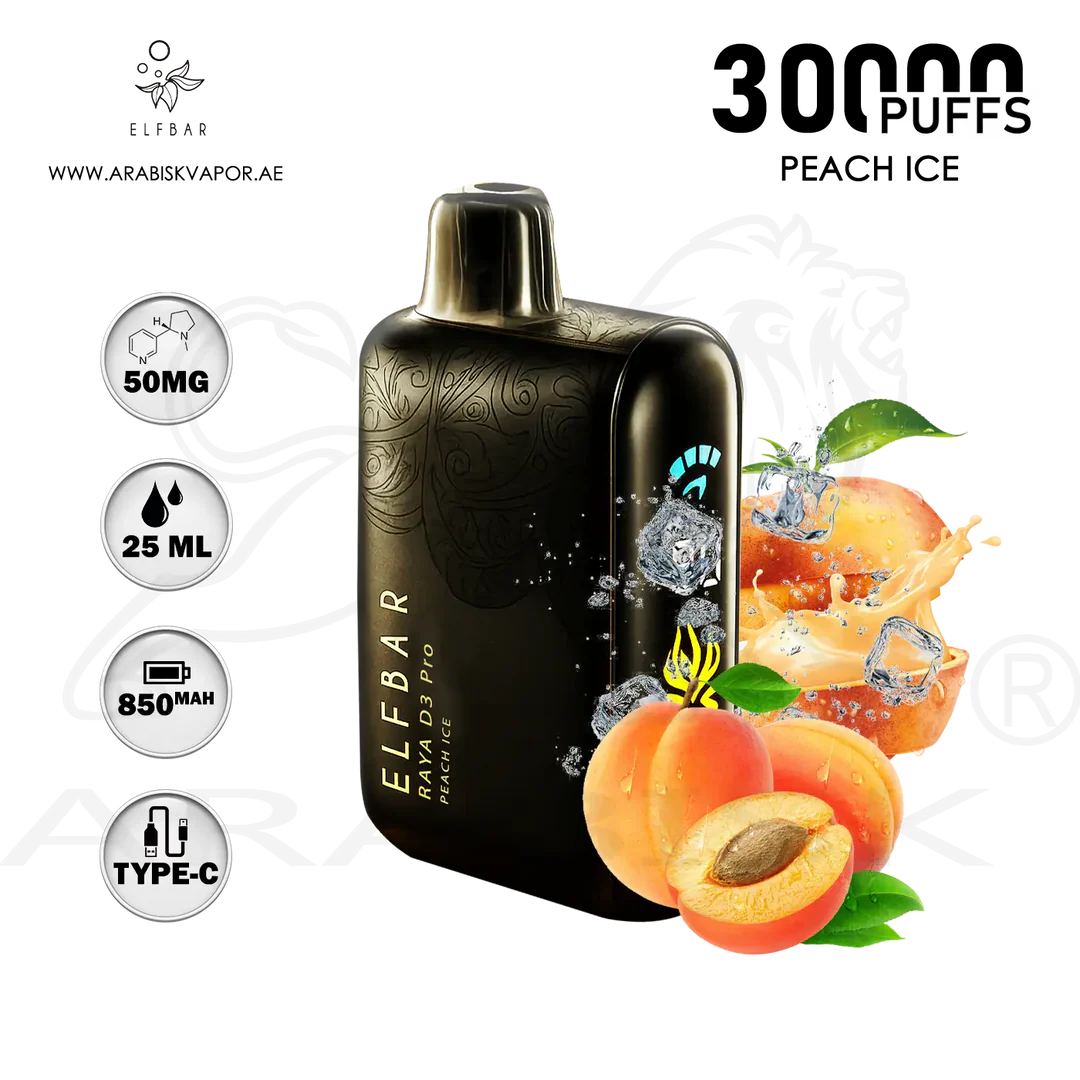 Elfbar RAYA D3 Pro 30000 Puffs Disposable Vape India | Buy vapes online in india | INDIA VAPES STORE