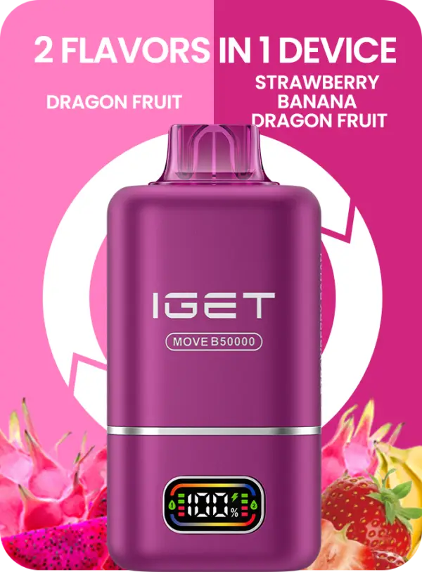 IGET B50000 50000 Puffs Disposable Vape Rechargeable | Best Price in India INDIA VAPE STORE IGET B50000 50000 Puffs Disposable Vape Rechargeable | Best Price in India INDIA VAPE STORE
