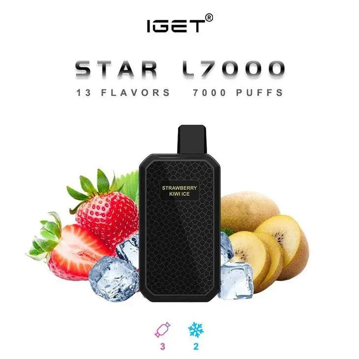 Buy IGET STAR 7000 PUFFS online India | Disposable vape