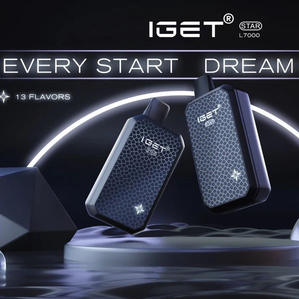 Buy IGET STAR 7000 PUFFS online India | Disposable vape